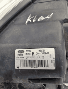 Ford kuga MK2 lampa przednia prawa przód kompletna anglik uk CV44-13W029-BE 8