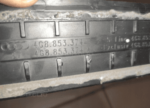 AUDI A7 4G S-LINE LIFT A6 C7 LISTWY PROGOWE LISTWA PROGOWA KPL ORYGINAŁ 8