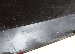 Kratka zderzaka SKODA OCTAVIA IV RS 2020- 5E3853677B 6