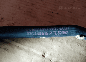 Przewód wąż rurka Audi A3 8P 1.6 FSI 03C133518P 5