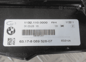 Halogen przeciwmgielny led prawy bmw X6 G06 bmw 2 F45 F46 bmw 3 G20 G21 lift 8089526 10
