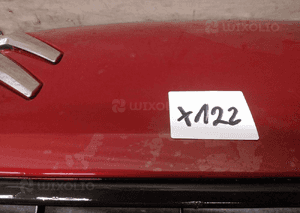 Zderzak przód przedni citroen C3 picasso kjcc bordo bordowy halogeny 2