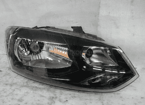 Vw polo 6R czarna lampa przednia prawa 1