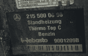 Webasto thermotop 2155000698 mercedes cl W215 W220 6