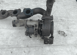 Land rover 3.6 TDV8 turbina turbosrpężarka prawa 6H3Q-6K682-EE 5