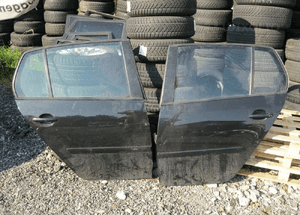 Vw golf v 5 drzwi tylne prawe kompletne 1