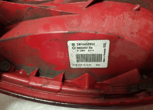 Passat B7 kombi lampa praw a prawy tył 3AF945096E 5