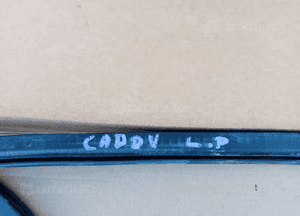 Uszczelka drzwi lewy przód przednia lewa VW Caddy III 2K0837911 6