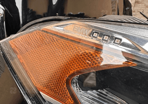 Maska błotniki zderzak x line lampy led pas chłodnice bmw X1 F48 668 5