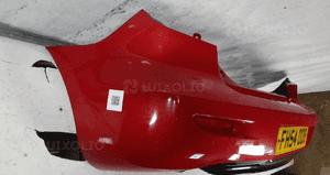 } ZDERZAK TYŁ TYLNY MAZDA 3 BORDO BORDOWY 2