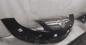 Zderzak przód przedni do opel corsa d + grill kod kolor Z20R czarny 4