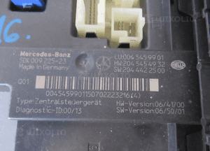 SKRZYNKA MODUŁ STEROWNIK SAM MERCEDES C-KLASA W204 0045459901 5