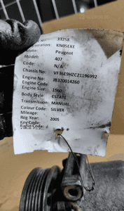 SPRĘŻARKA KLIMATYZACJI SANDEN PEUGEOT CITROEN  9656572680 1,6 HDI WYSYŁKA! 6