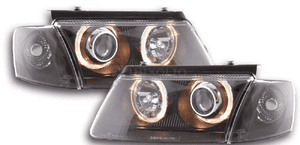 Lampy  reflektory do vw passat B5 od 1996 do 2000 roku depo ringi soczewki 3