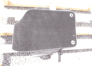 Volkswagen polo v dywaniki welurowe komplet 6R1061404A 2010-2016 oryginał 2