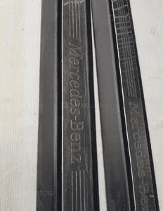 Mercedes W207 Cabrio Listwa nakładka progowa PRAWA LEWA KOMPLET A2076800174 5