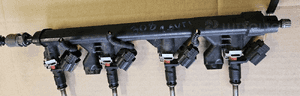Peugeot 207 308 3008  Citroen C4 BMW 1.4 1.6 16V VTi listwa wtryskowa wtryskiwacz 7528176 7