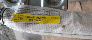 Kurtyna Airbag poduszka lewa Audi A4 B6 Kombi 8E9880741 6