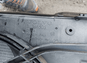 Chłodnice wentylator 31368505 moduł volvo V40 ii 2.0 D4 komplet 9