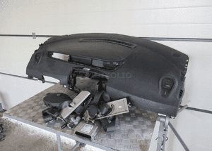 Deska konsola kokpit air bag renault scenic ii 2 2003- 2
