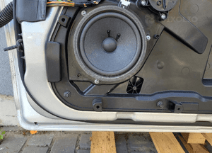 DRZWI prawe 3D Ford Fiesta Mk7 VII 08- 69 srebrne 7