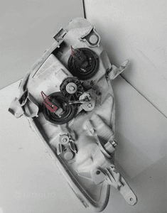 Toyota corolla verso lampa przód prawa lewa anglik 5