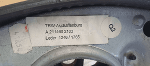 Kierownica skóra oryginał Mercedes W211 A2114602103 5