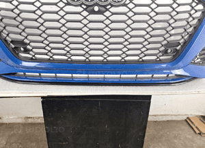 Zderzak audi RS4 8W 8W9 B9 oryginał oe aso listewka black lift 2020 2024 7