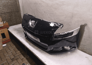 Zderzak przód przedni peugeot 5008 ktv ktvd czarny halogeny 3