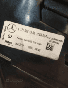 Mercedes W177 A177 a-klasa lampa tył tylna lewa nowy oryginał 8