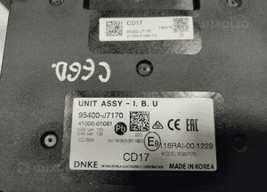 Moduł sterownik unit assy kia ceed iii 95400-J7170 2018-2023 3