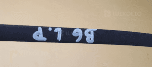 Listwa szyby czołowej lewy przód VW Passat B6 3C0854327B 6