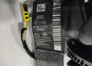Deska konsola poduszka poduszki pasy air-bag citroen DS3 2016-2019 lift 14