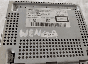 RADIO RADIOODTWARZACZ CD MP3 KIA VENGA 96160-1P000 2