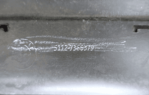Zderzak tył tylny bmw X3 F25 lift 14- 7366379 10