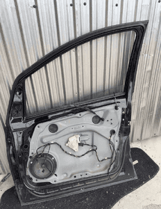 MERCEDES b 245 drzwi prawe przód c 191  czarne szyba zamek klamka chrom 5