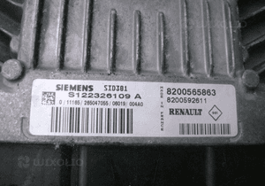 Renault Scenic II Megane 1.5DCI komputer silnika S122326109 A