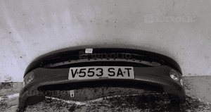 Zderzak przód przedni do peugeot 206 eza brudny srebrny halogeny 1