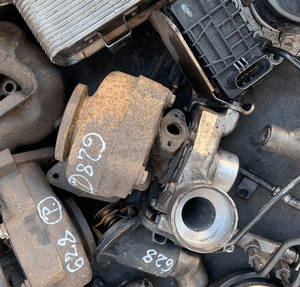 MERCEDES silnik 4,0 cdi 400 OM 628 głowica  misa  turbo dolot wiązka kolektor osłona 2