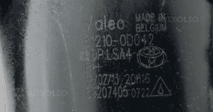 Halogen lewy przód przedni toyota auris i E15 81210-0D042 2009-2012 6