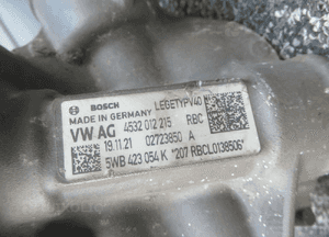 UKŁAD MAGLOWNICA PRZEKŁADNIA KIEROWNICZA VW GOLF 8 SKODA OCTAVIA IV VW CADDY SUEPERB III 5WB423054K 2019- 12