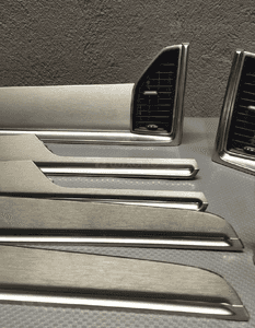 PORSCHE MACAN 95B LISTWY OZDOBNE DEKORY ALUMINIUM 6