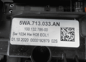 WYBIERAK SKRZYNI BIEGÓW DSG VW AUDI 5WA713033AN 5WA713033AP 5WA713033BB 5WA713033AG 13