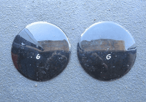 MERCEDES 463 G Gelenda nakładki na lampy przód 461