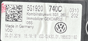 Licznik zegary volkswagen golf vii 7 5G1920740C eu 6
