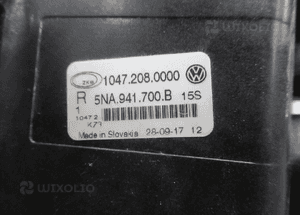 HALOGEN PRZECIWMGIELNY PRAWY VW TIGUAN II 2 5NA 2016- 18