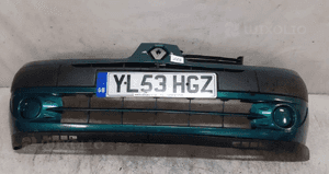 Zderzak przód przedni renault clio 2 ii  zielony 1
