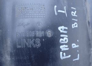 Nadkole lewy przod skoda fabia i 6Y0809961E radom 2