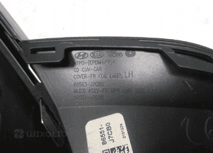 Kia x-ceed kratka zderzaka zaślepka lewy przód 6