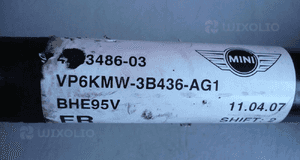 Półoś prawy przód Mini Cooper R55 R56 1,4i 1,6i 2